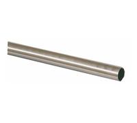 Barre de penderie ronde-acier inoxydable-diamètre 20mm DUVAL