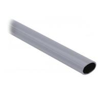 Barre de poussée petite largeur pour serrure antipanique Oltre 830 mm - gris 9006 satiné FAPIM