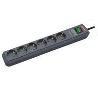 Barre de protection contre les surtensions Eco-Line 4.500 A 6x 1,5m anthracite Paquet de 4 pièces