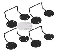 Barre De Retenue De Matelas - 4 Pièces En Métal | Bouchons Antidérapants Pour Lit | Clips De Fixation Pour Pinces À Matelas | Butées De Support De Cadre De Lit Antidérapantes | Aucun Jeu De Bouchons D