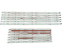 Barre de rétroéclairage LED, structure en cuivre, dimensions 1158 mm, compatibilité avec plusieurs modèles, flux lumineux 60, source de courant continu