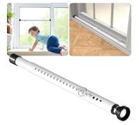 Barre de sécurité pour porte coulissante 17-50 pouces, barre de sécurité réglable pour verrou de porte coulissante