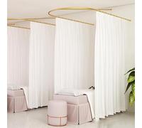 Barre de séparation Beau Salon, Support métallique en Forme de U pour cloison Murale, cloison Semi-Transparente, adaptée aux cloisons de confidentialité dans Les centres de Bien-être et Les