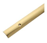 Barre de seuil à visser 83mm laiton poli - DINAC - 2023010 00