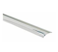 Barre de seuil adhésif - inox 10/10e - longueur 93 cm - largeur 30 mm DINAC