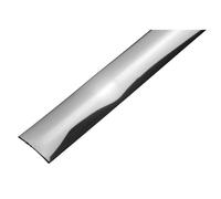 Barre de seuil adhésive 0,73 m inox brillant - DINAC - 071223