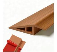 Barre de Seuil Autocollante PVC, Bande de Trition Sol Rattrapage de u, Seuil de Porte S Percer Hauteur Chêne Jaune