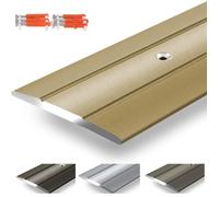 Barre de seuil Firm K132 Forme: C : 36 mm Longueur: 90 cm Pré-percé Or - KARAT - Aluminium