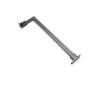 Barre de support à 90° pour cadre de douche, pince réglable 0-5 cm