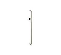 Barre de douche Hewi Série 480 480.33M00170WR Revêtement PVD, nickel brossé, 90 cm, avec support de douche magnétique