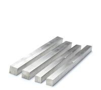 Barre de tige carrée en acier inoxydable 304, arbre linéaire en acier 3mm 4mm 5mm 6mm 8mm 10mm 12mm 16-40mm longueur 100mm 200mm 300mm 400mm 500mm(Length 500mm,10x10mm)