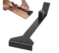 Barre de traction pour sol - Outil de levier pour sol | Tirette d'installation de planche | Levier en acier au carbone robuste | Pour la maison, l'industrie, le bureau, le balcon, le garage, la