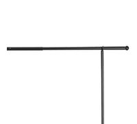 Barre Décorative Ajustable Table 139-250cm Noir