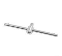 Barre d'extension 1/4" en alliage d'acier trempé pour clés à cliquet avec tête coulissante bidirectionnelle lisse