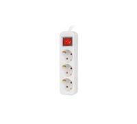 BARRE D'EXTENSION 1.5M 3X 230V SCHUKO AVEC PS1-03F-0150-W
