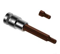 Barre d'extension à douille hexagonale 1/2" compatible avec les outils à cliquet standard et robustes Gamme H4 H14 (D)