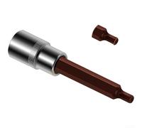 Barre d'extension à douille hexagonale 1/2" compatible avec les outils à cliquet standard et robustes Gamme H4 H14 (B)