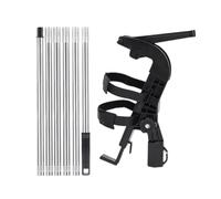 Barre d'extension à peindre - Pulvérisateur réglable avec angle - Adaptateur de connexion avec barre télescopique pour traitement de clôture, revêtement de plafond, cadre de porte