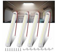 Barre Éclairage LED Intérieure 12V 5W : 108 LEDS bande, commutateur ON/OFF, Van/RV/Car/Truck/Boat/Camper