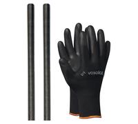 Barre filet M20, 1000 mm, en acier inoxydable, 2 pièces