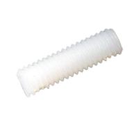 Barre filetée en plastique (nylon 6.6) de 1 mètre de long pour fixations et connexions dans la construction et la menuiserie - M3 - 1 pièce - Plastic Hardware Store