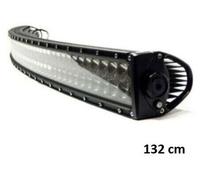Barre LED à diodes fine et incurvée de 132 cm x 5,5 cm, haute puissance, 300 W, 100 LED, 12–24 V, pour quad, Jeep, 4x4, tout-terrain, camion,