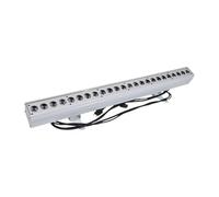 Barre LED murale 24x4W RGBW 4-en-1 DMX 512, éclairage for DJ, discothèque, réunions de famille, fêtes, concerts,Haute sensibilité(24x4W Silver 4-in-1)