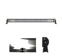 Barre lumineuse à LED, design incurvé, sortie de puissance élevée, 42Droit sans fil
