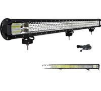 Barre lumineuse à LED, projecteur 60° + faisceau de spot 30°, étanche IP67, 45in avec fil