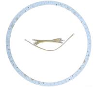 Barre lumineuse LED en plastique magnétique flexible 45 cm | Technologie COB, éclairage uniforme, pas de zones sombres, 3 modes de couleur, pour ventilateurs de plafond