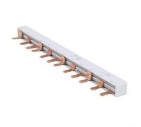 Barre omnibus de distribution d'énergie, peigne à aiguille à 12 broches pour câblage de panneau électrique et connexion de circuit (C)