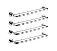 Barre porte-serviettes double 24", acier inoxydable 304 mural 60CM | Taille 60cm, support serviette salle de bain