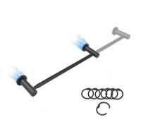 Barre porte-serviettes magnétique pour réfrigérateur, barre magnétique réglable en acier inoxydable, support magnétique multifonction pour serviette de cuisine, calendrier à rabat, calendrier à rabat