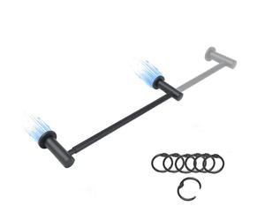 Barre porte-serviettes magnétique pour réfrigérateur, barre magnétique réglable en acier inoxydable, support magnétique multifonction pour serviette de cuisine, calendrier à rabat, calendrier à rabat