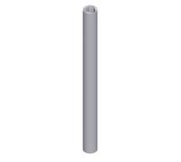 Barre pour poignée DIVA X A XXI diamètre 40 mm longueur 2500 mm alu RAL9006 LA CROISEE DS DS7401-007