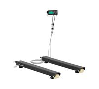 Barres de pesée - 5 000 kg / 1 kg - 100 x 10 cm - avec écran LCD externe | Steinberg Systems