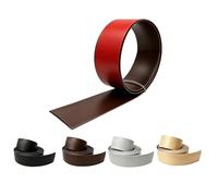 Barres De Transition De Seuil Pour Seuil Et Séparation | Barre De Seuil Souple Autoadhésive PVC Bande De Seuil De Sol facile à nettoyer(Brown,7.6cm/3in*1m/3ft)