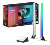 Govee H6047 Kit Éclairage Intelligent Wi-Fi/Bluetooth Noir, 5 Pièces, 16M Couleurs, 2.4 GHz, Compatible Android/iOS, Alexa/Google Assistant, 12V 24W