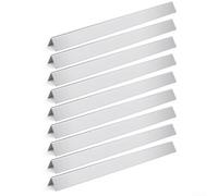 Barres pour flavorizer 9pcs pour Weber Série 400 Barres pour | Acier inoxydable massif, compatibilité parfaite pour weber 400, résistance oxydation, installation pour facile, durée de vie