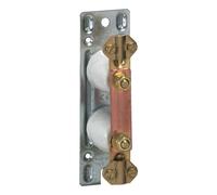 Barrette à cosses Cosga avec platine métal 150x45mm LEGRAND 034388