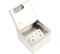 Barrette d'alimentation Double prise standard 3 trous Boîte de connexion Prise de courant Réceptacle AC