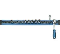 Barrette de 380 mm pour 13 embouts 1/4" Gedore | 4010886842508