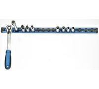 Barrette de 580 mm pour 16 embouts 1/2" Gedore | 4010886842522