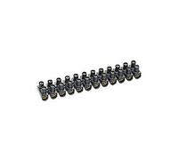 Barrette de connexion Nylbloc avec capacité assignée 16mm² - noir