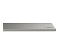 Barrette de finition pour évacuation linéaire Fundo Riolito neo - inox - L. 90 cm
