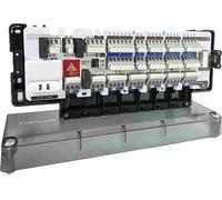 Barrette de raccordement Salus 5 zones, 230 V, avec logique de pompe, raccords CO, 1 pièce.