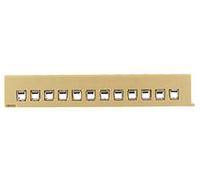 Barrette de raccordement Weidmüller MK 2/12 0241260000 beige 50 pc(s)