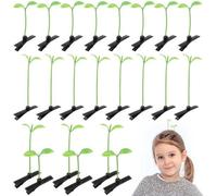 Barrettes de Noël en plastique pour enfants, lot de 50