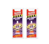Barrière à Insectes Anti-Fourmis Gel Appât, Action Choc et Longue Durée, Lot de 2 Tubes