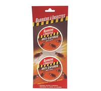 BARRIERE A INSECTES Boite Appât Anti-Cafards Cloportes, Action jusqu'à 4 semaines, 2 x 3 g, BARCAB2